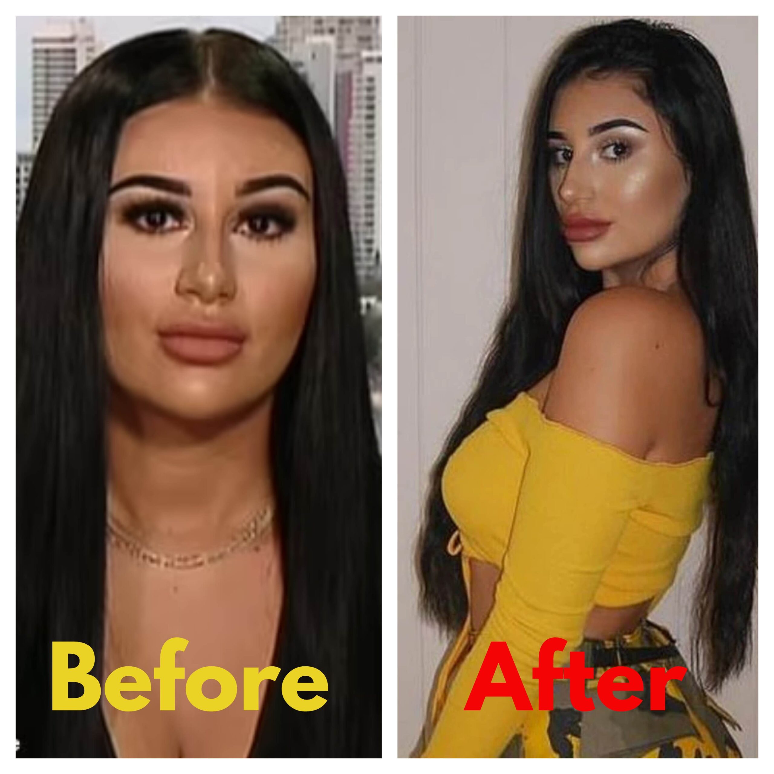 Mikaela Testa Before and After Pictures